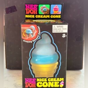 Nee Doh Nice Cream Cone Squishy Toy